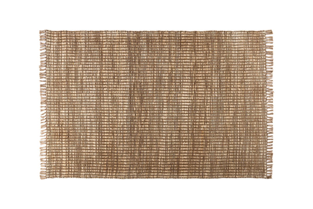 Tæppe Runa – lavet af 100 % jute i Beige