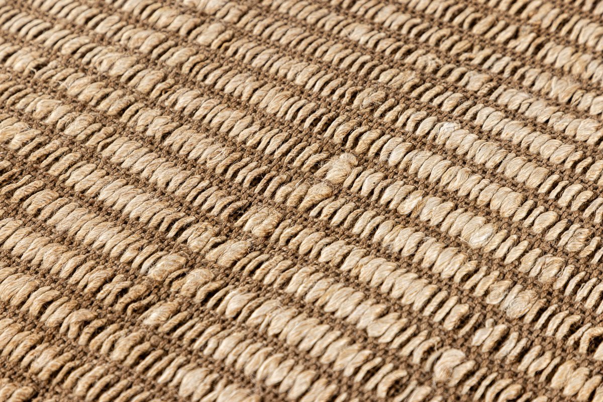 Tæppe Runa – lavet af 100 % jute i Beige