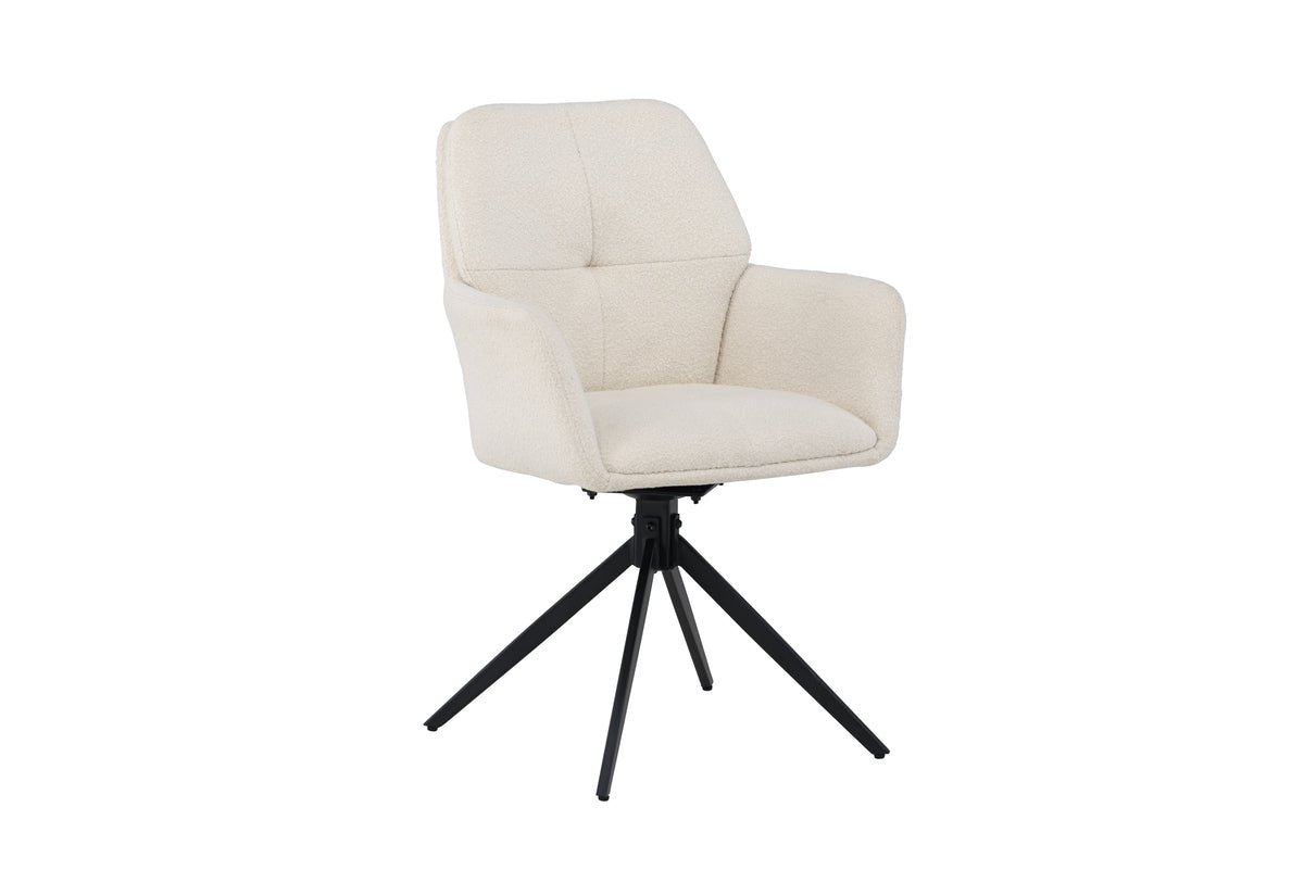 2er Set - Stuhl Marko pflegeleicht in den Farben Braun oder Weiß