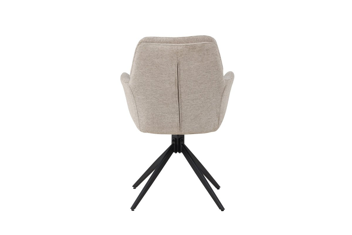 2er Set - Stuhl Marko pflegeleicht in den Farben Braun oder Weiß