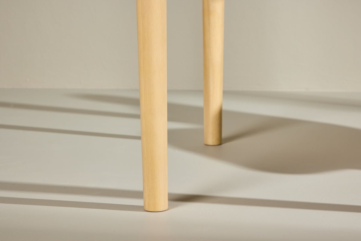 Esstisch Facile - ovaler ausziehbarer Esstisch getüncht