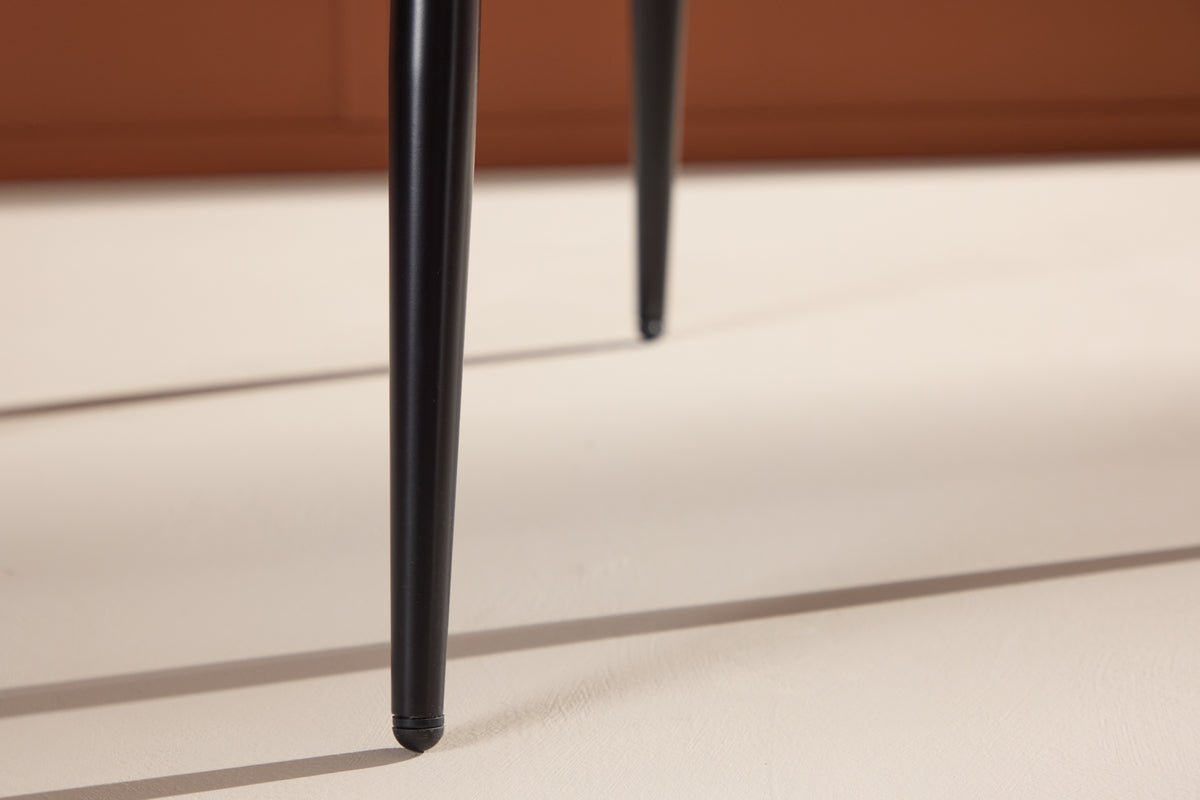 2er sæt - Stol Liora af blød polyestersammet