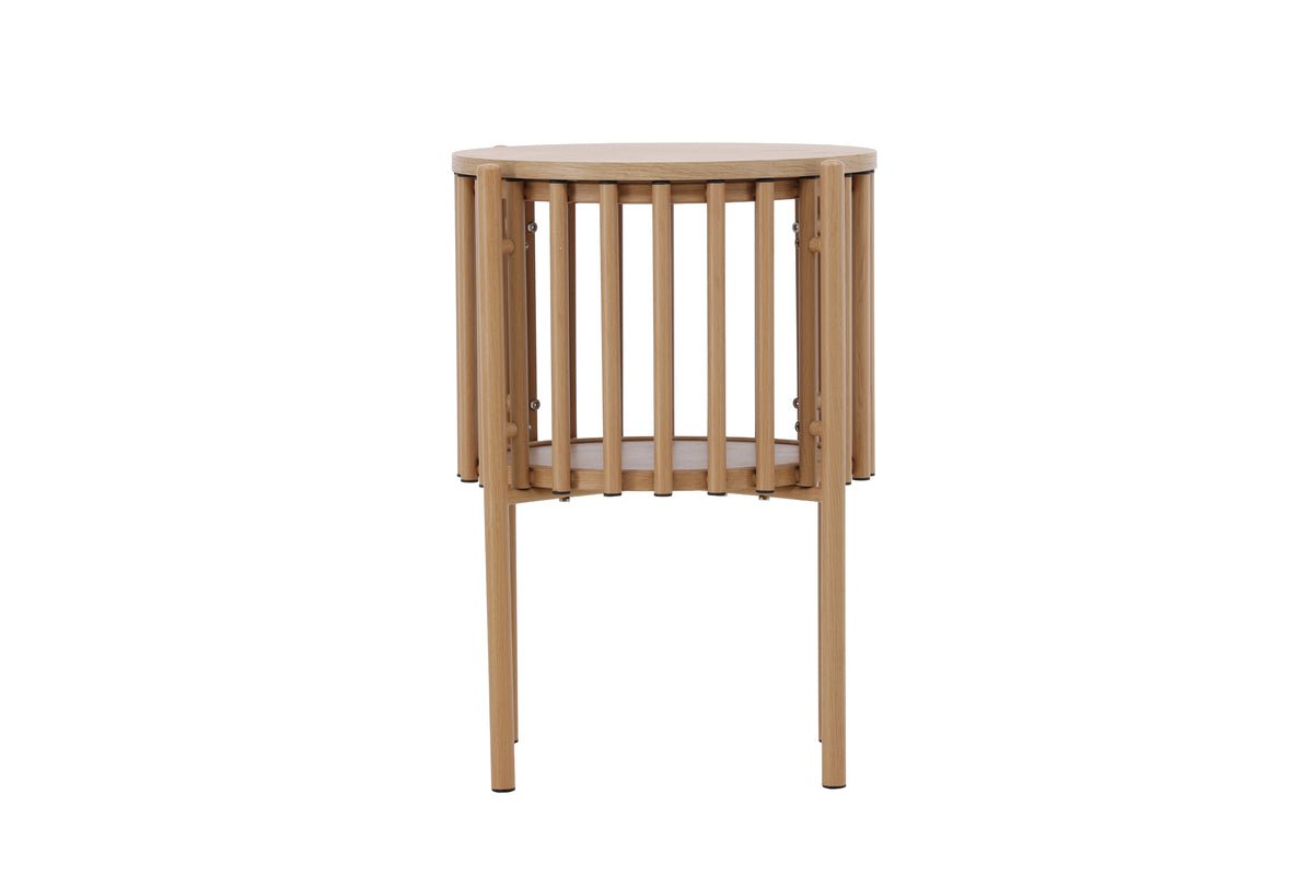 Beistelltisch Rubius – in Holzoptik