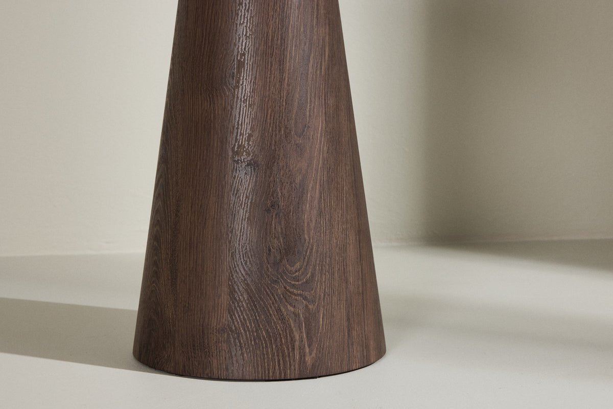 Beistelltisch Loreno – in Hochglanz Weiß oder Mokka