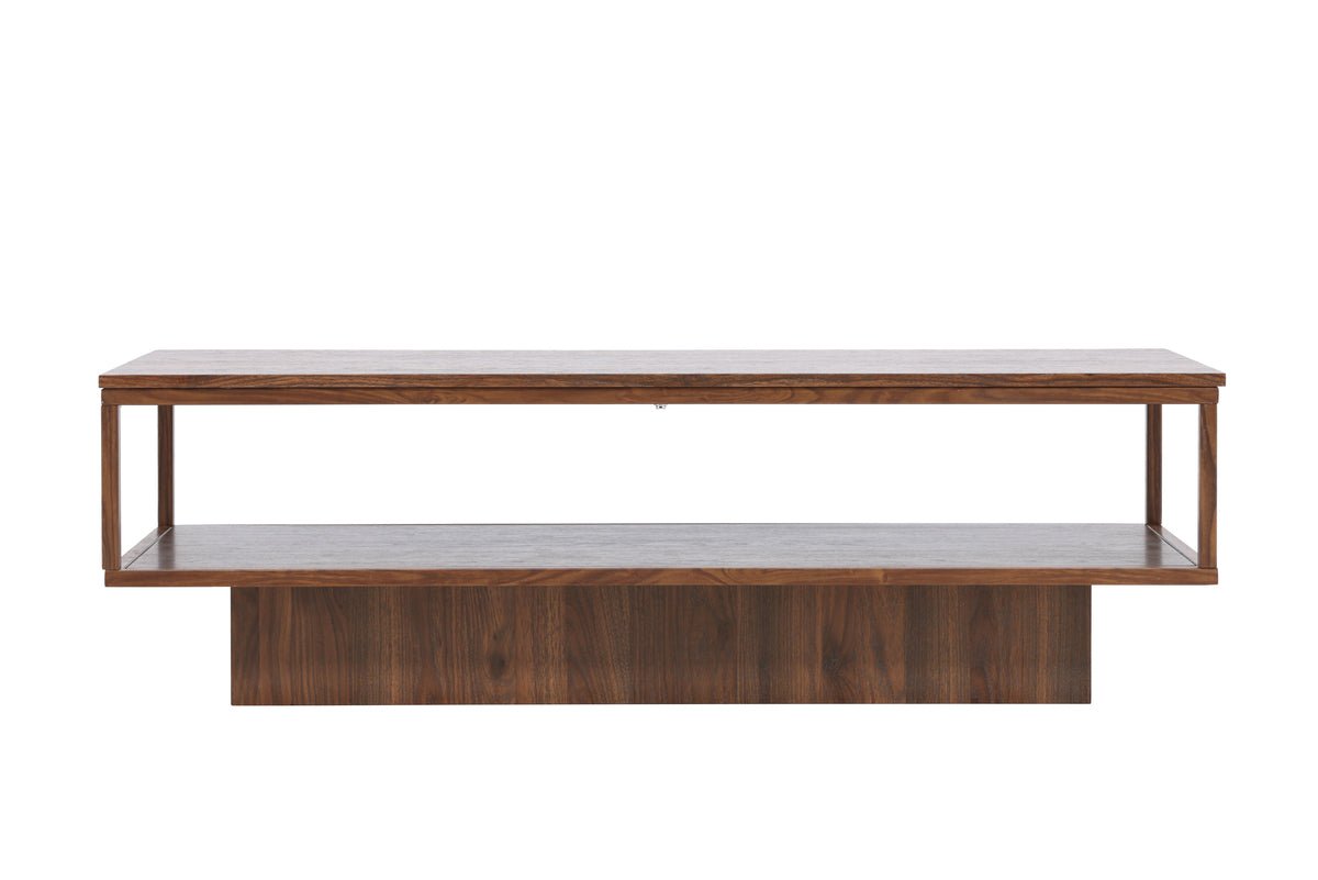 Sofabord Magela - i valnødde-look