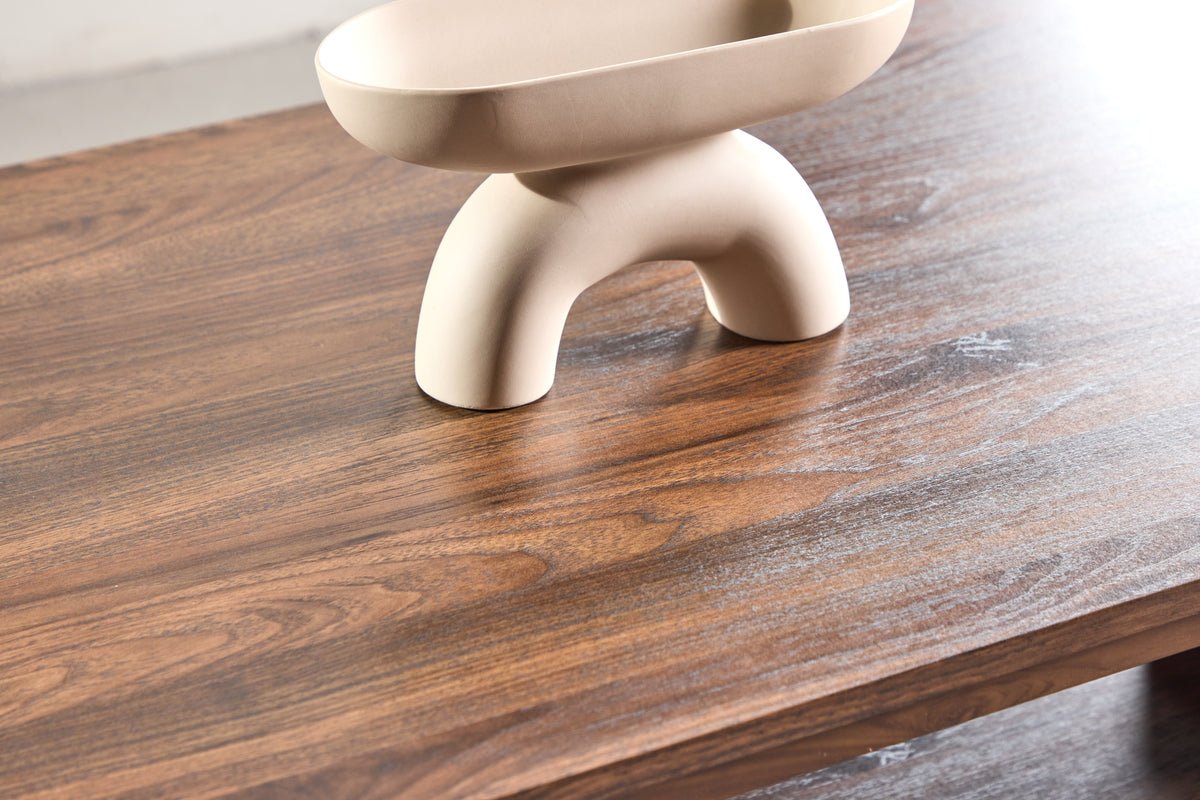 Sofabord Magela - i valnødde-look