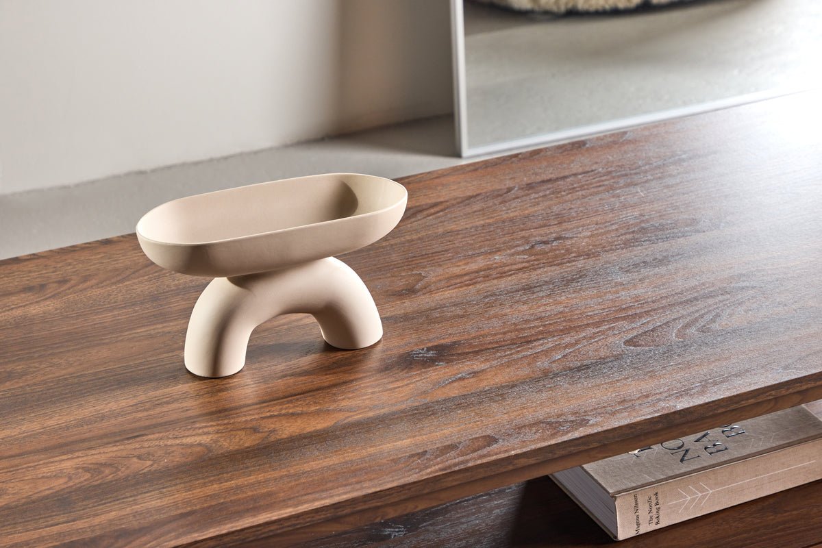 Sofabord Magela - i valnødde-look