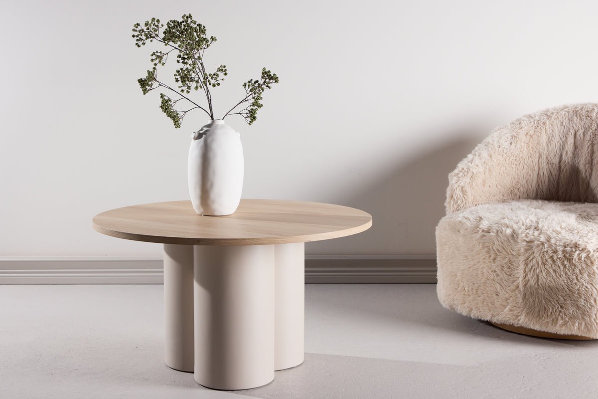 Sofabord Azzurro Ø80 cm – Rundt bord