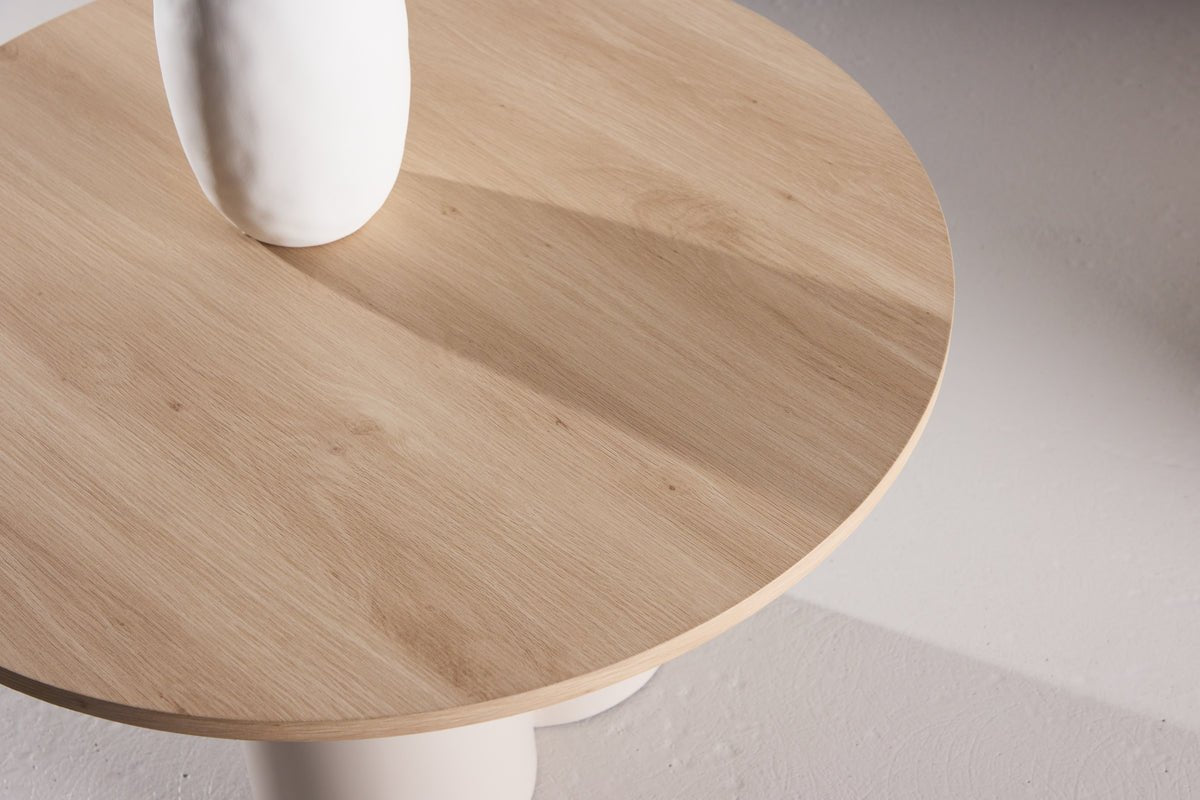 Sofabord Azzurro Ø80 cm – Rundt bord