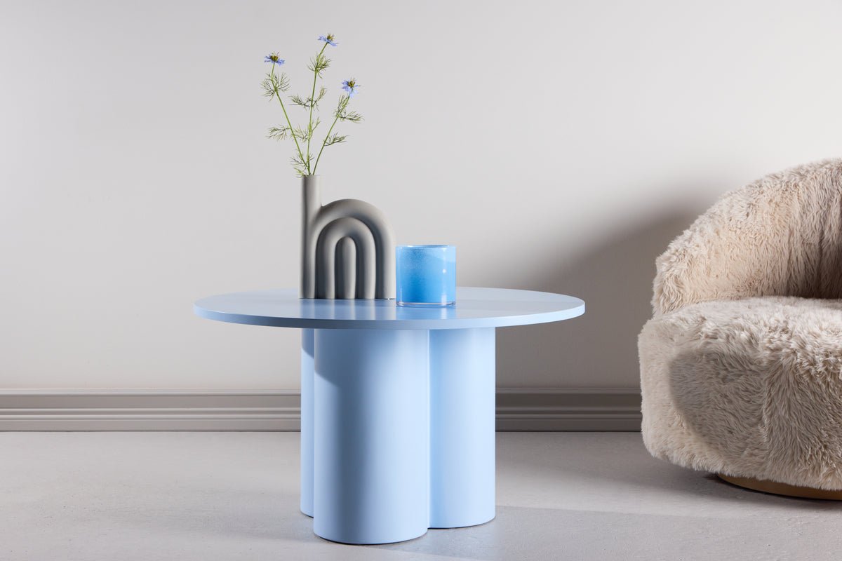 Sofabord Azzurro Ø80 cm – Rundt bord