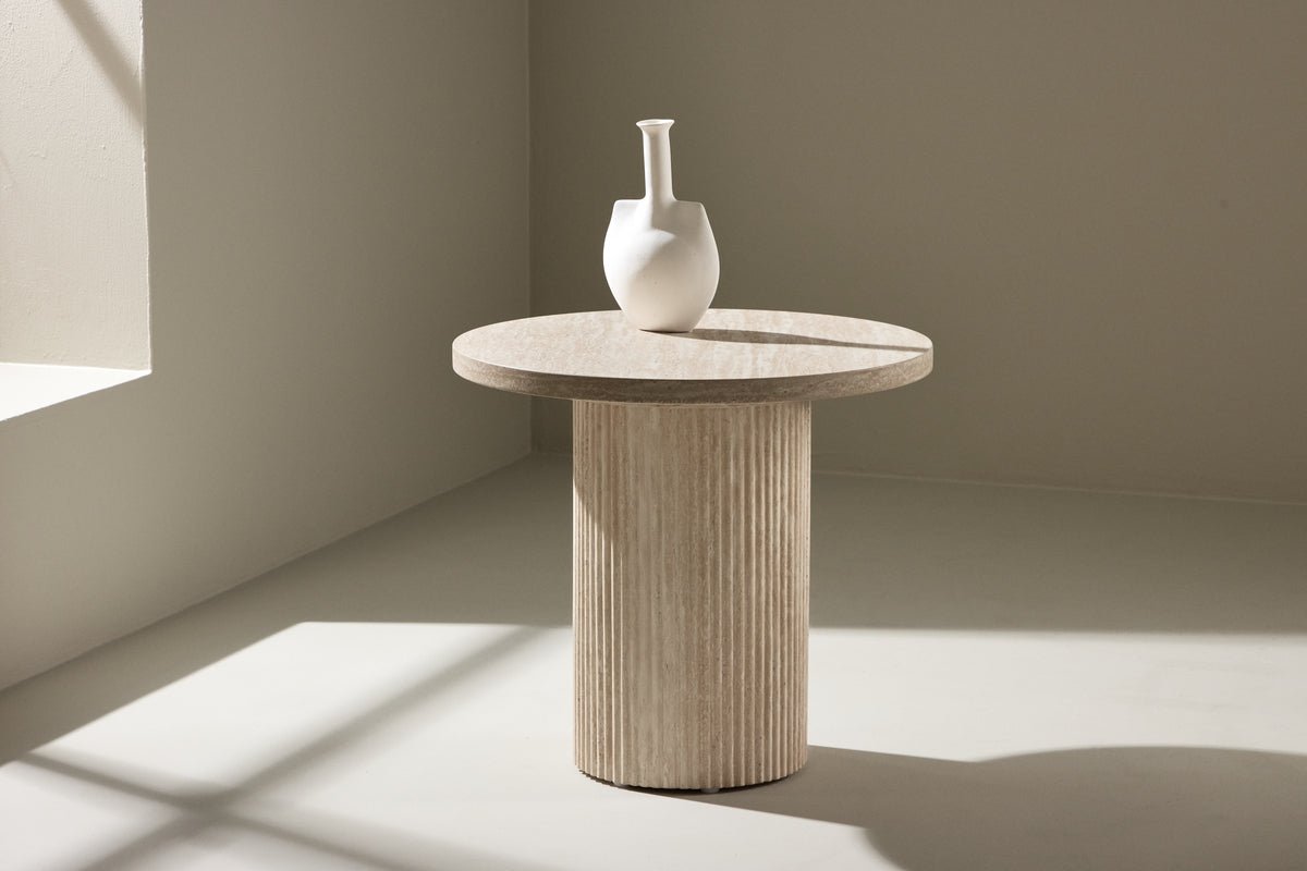 Sofabord/Sidebord Tino - med rillede ben