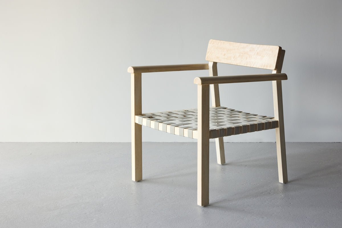 Sessel Olympia - aus Mangoholz und Polyester in Natur