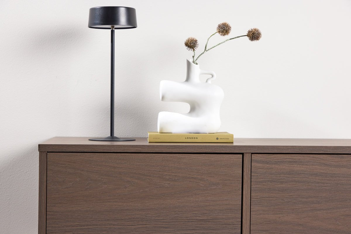 Designer TV-Lowboard Taverno – varmt trædesign med opbevaringsplads