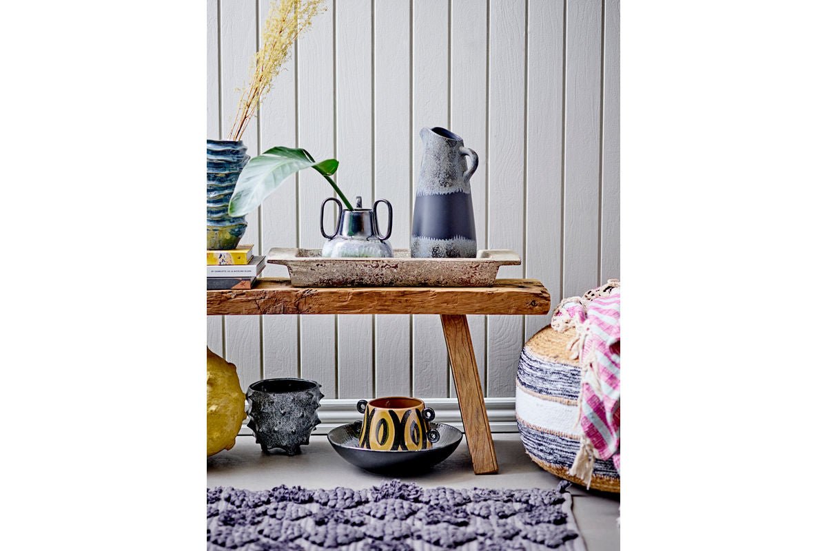 Vase „Obsidia“ – Stentøj i Sort