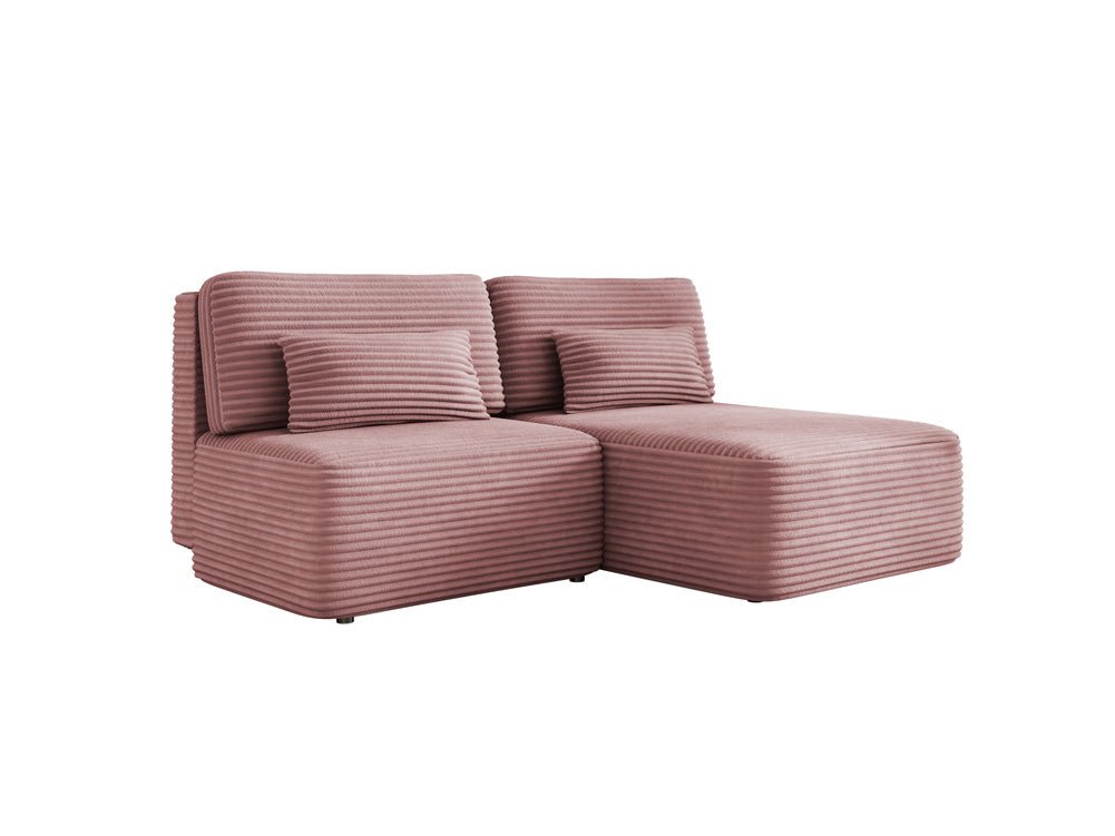 Designer Sofa Tilia Cordfløjl med sovefunktion og opbevaringsplads