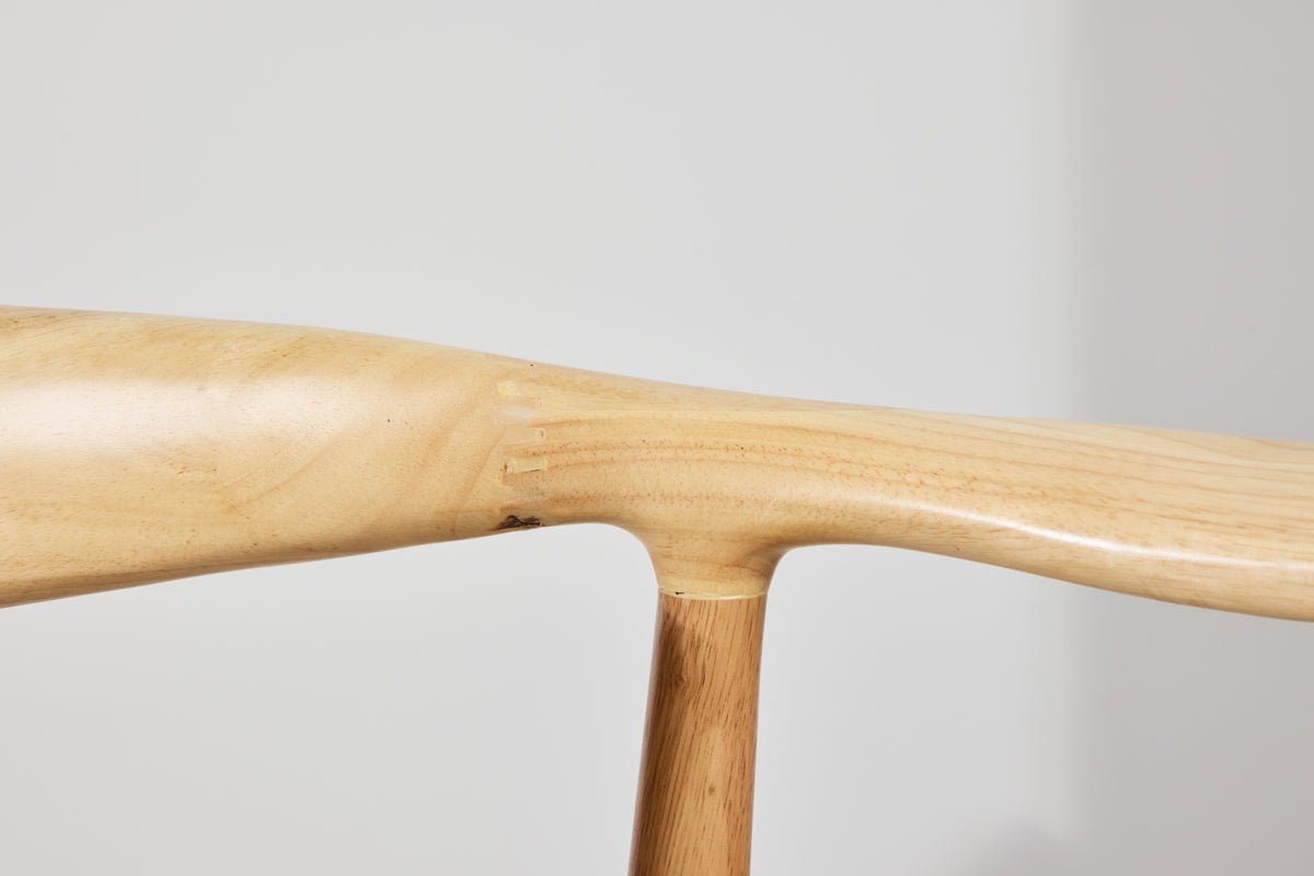 2 stk. sæt - Stol Leli af gummitræ og sejlgarnsspind