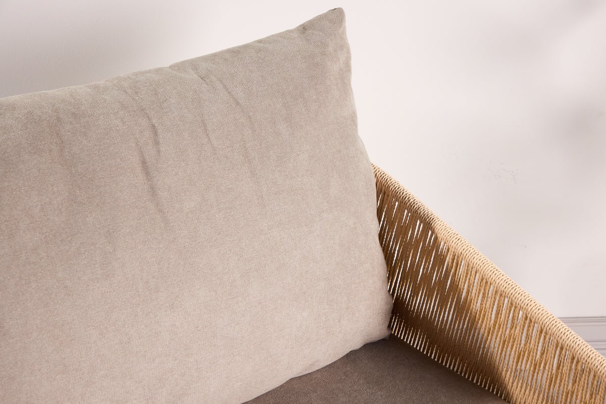 Stol Jupiter - i Beige med hørstruktur