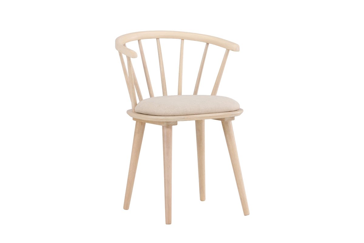 2 stk. sæt - stol Ballado med fastsyet sædehynde