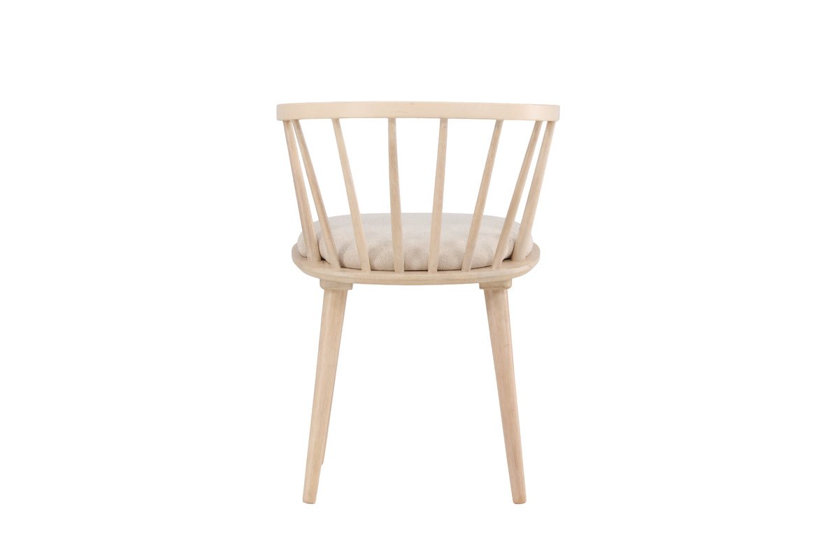 2 stk. sæt - stol Ballado med fastsyet sædehynde