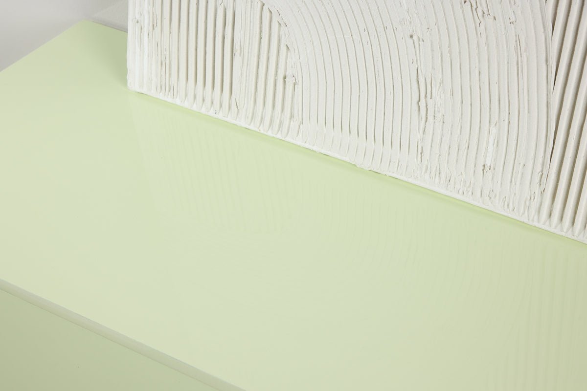 TV-Lowboard Marivo – Skinnende design i frisk Grøn