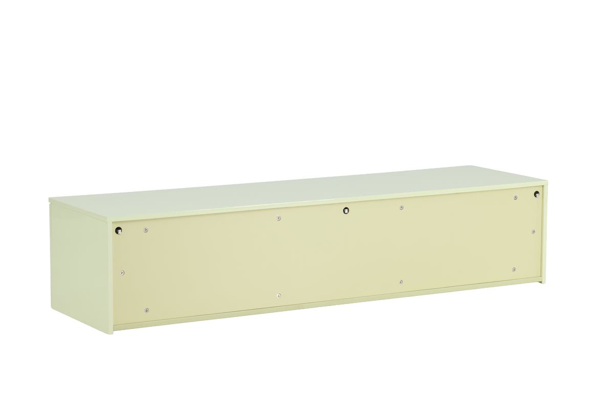 TV-Lowboard Marivo – Skinnende design i frisk Grøn