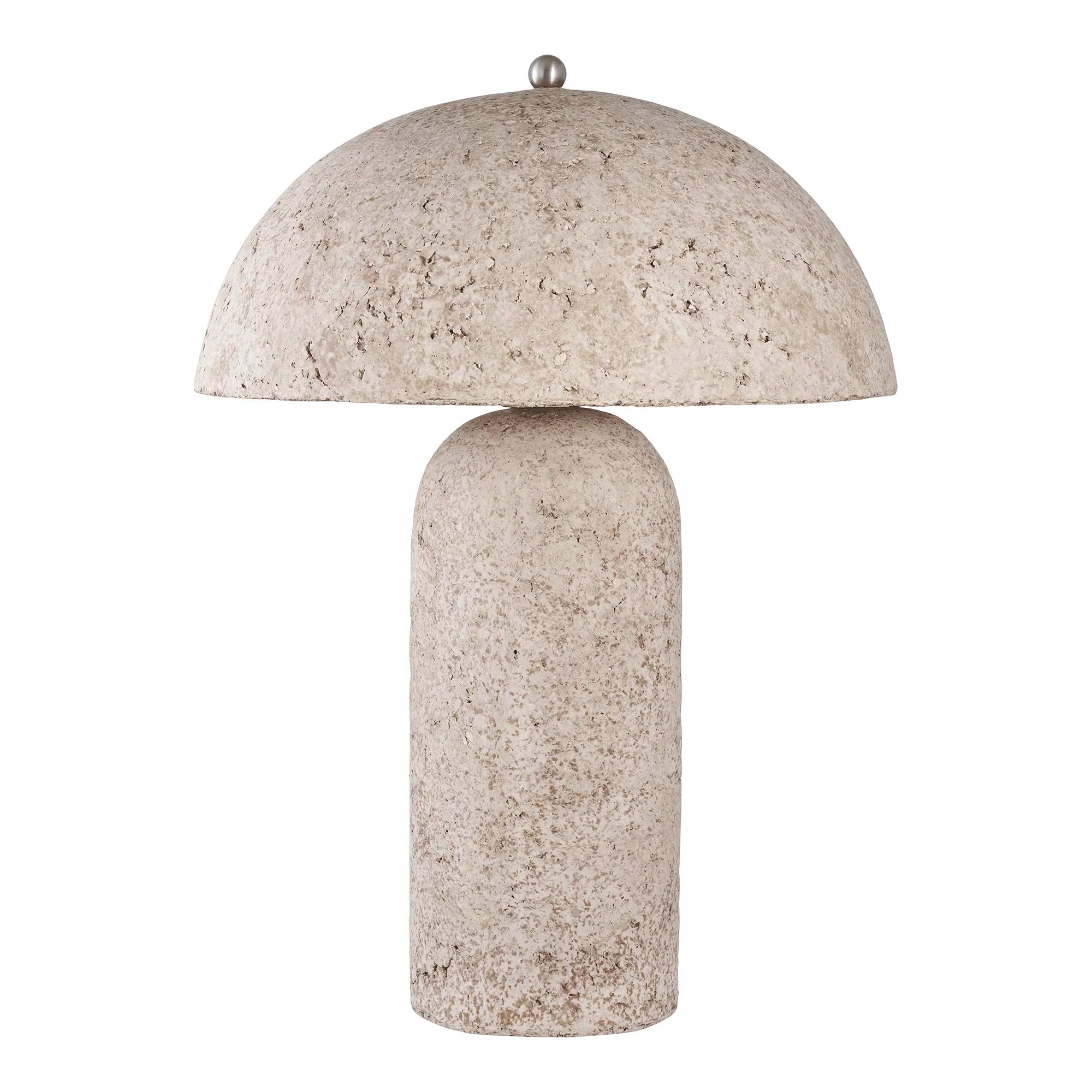 Bordlampe „Astley“ – Skulpturelt design i sten-look