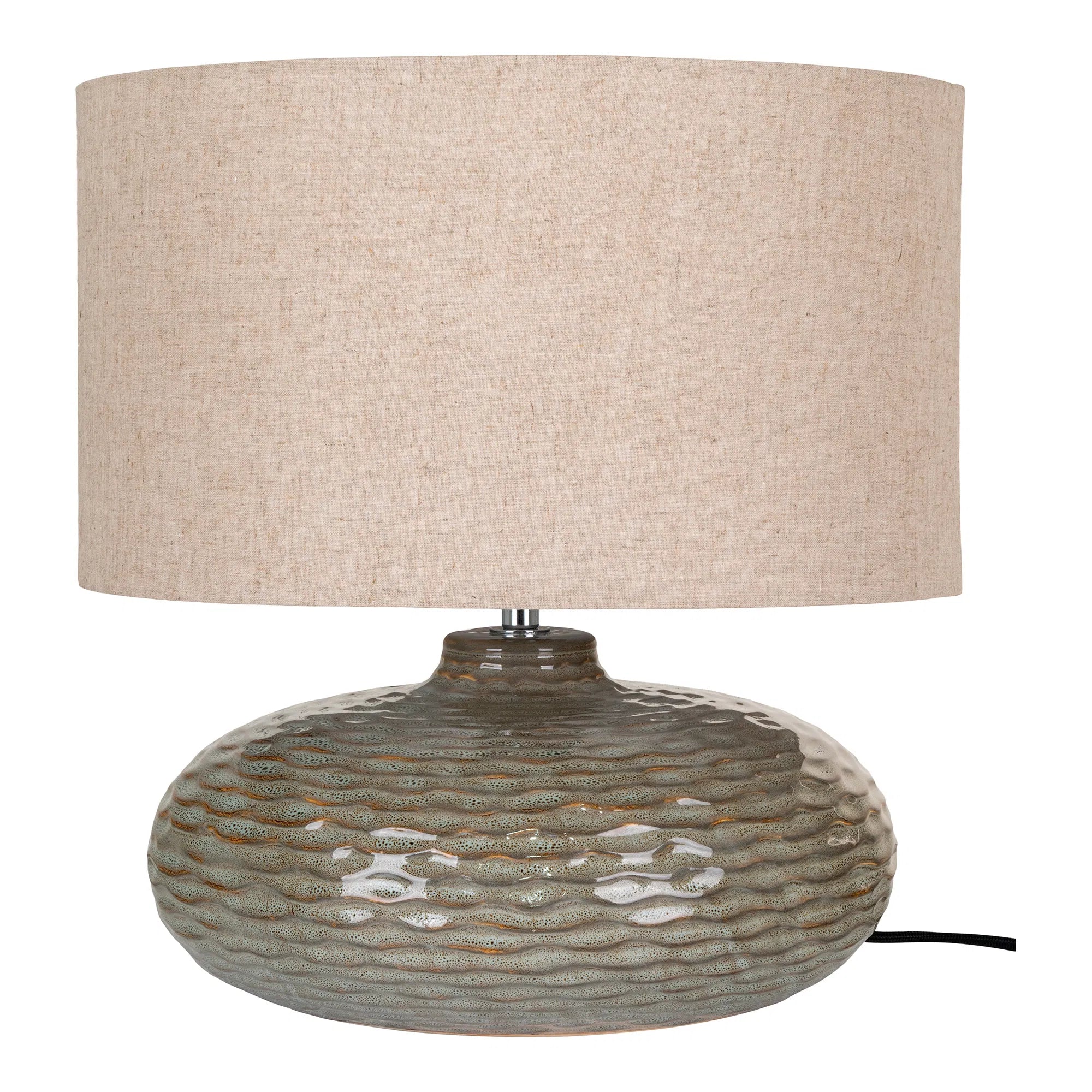 Bordlampe „Ferano“ – Elegance i keramik i blød Grøn