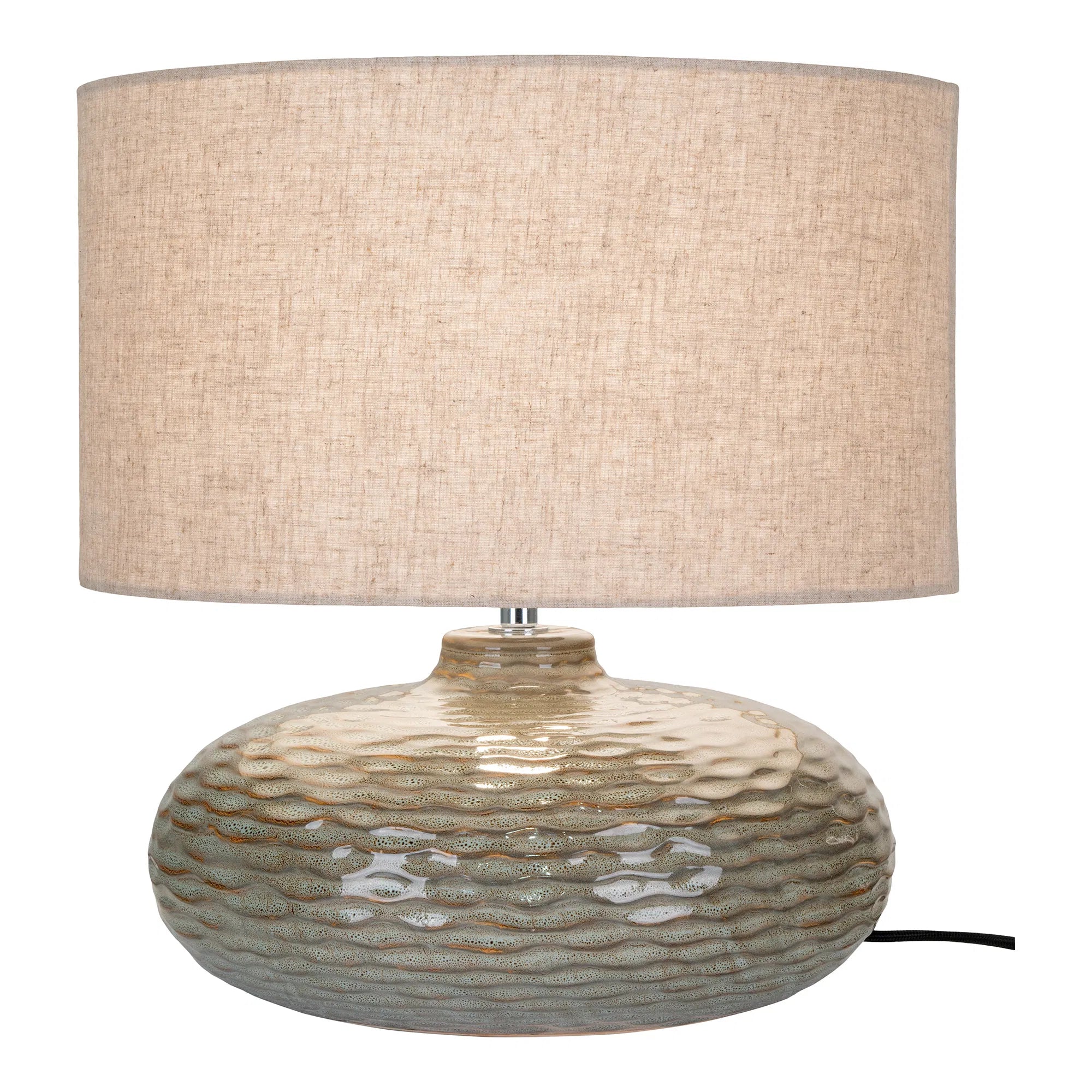 Bordlampe „Ferano“ – Elegance i keramik i blød Grøn