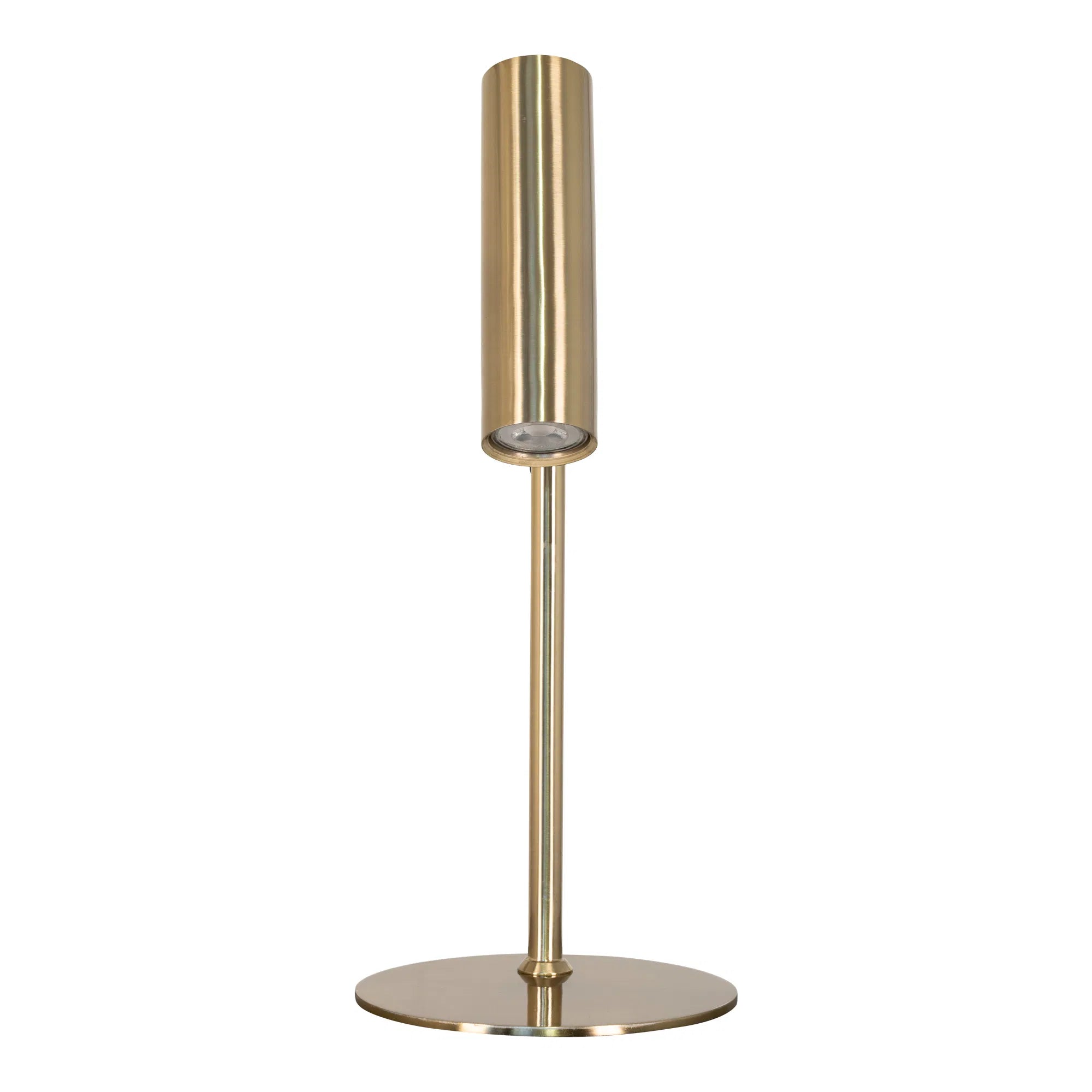 Bordlampe „Lazaro“ – metalaccent i sort eller guld