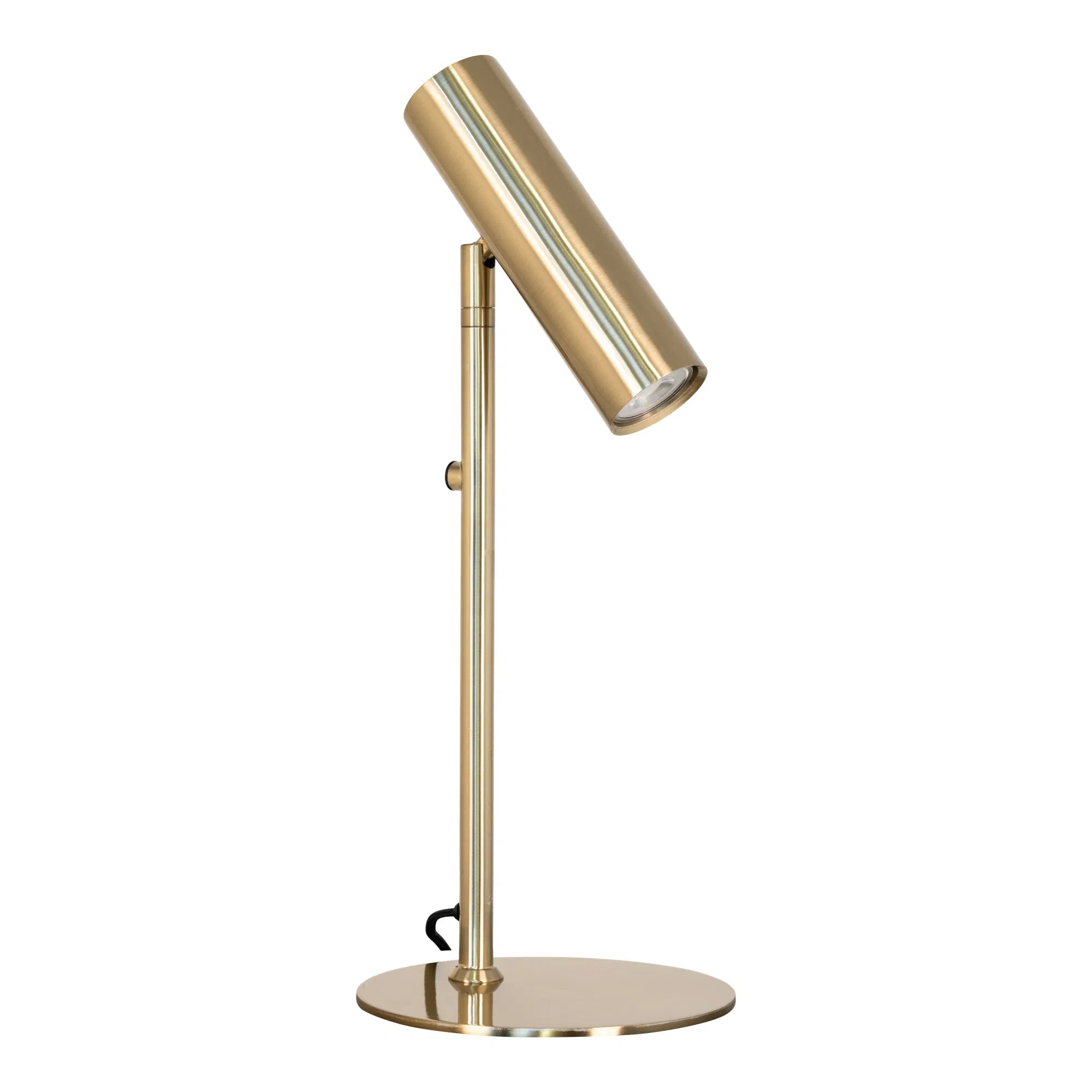 Bordlampe „Lazaro“ – metalaccent i sort eller guld
