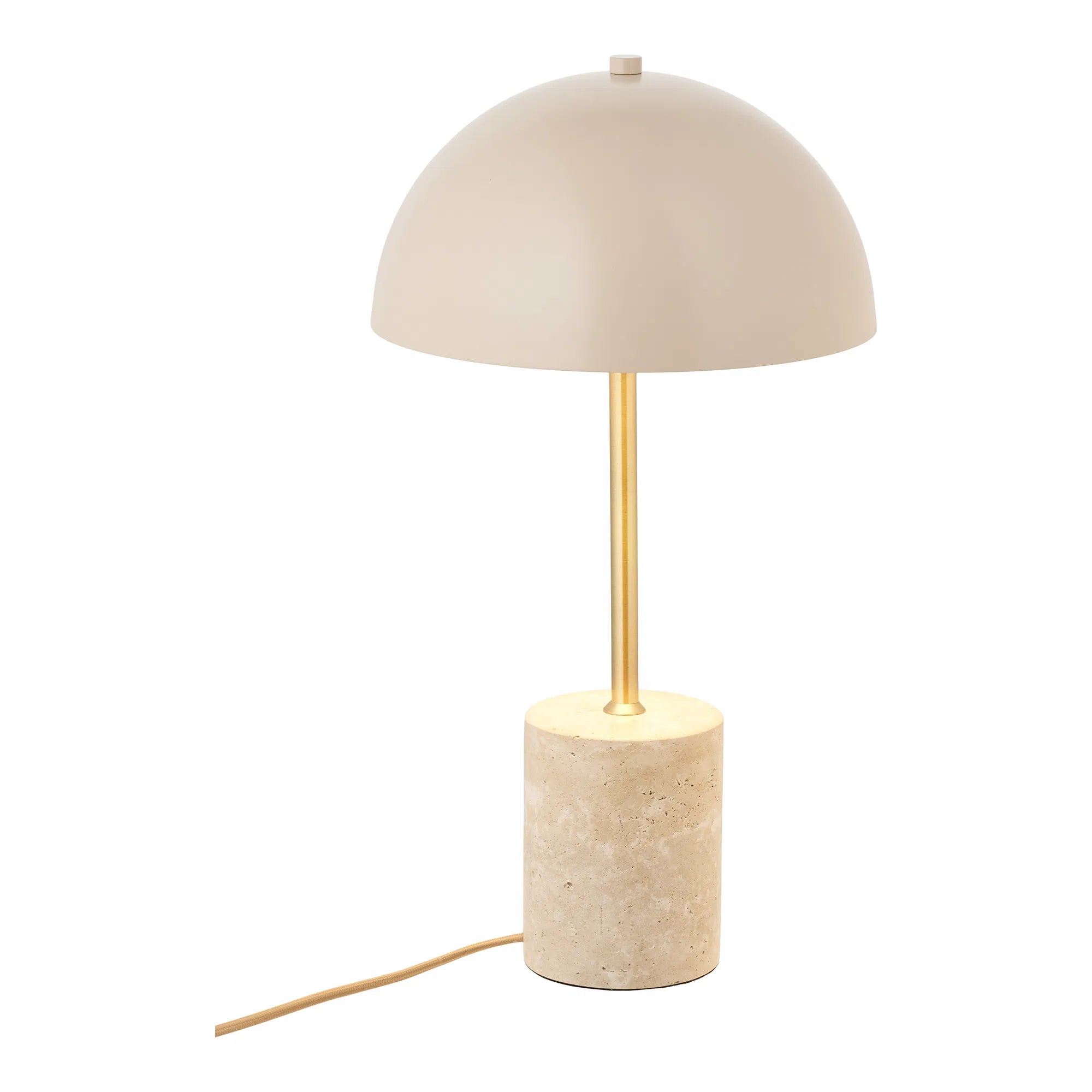 Tischlampe „Lucente“ – Stilvolle Kombination aus Marmor & Metall