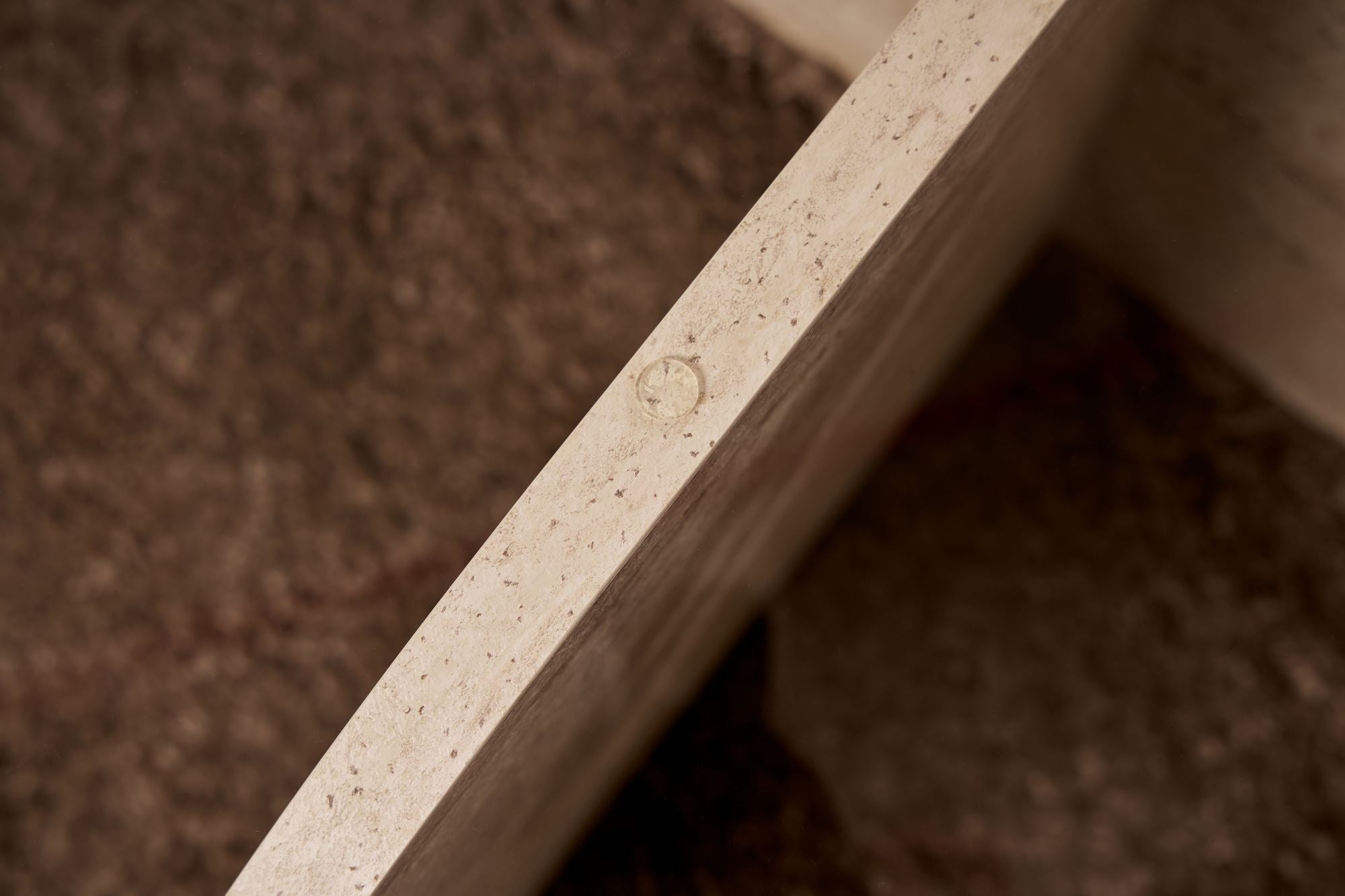 Sofabord Rovida - med rund glasplade i 2 varianter