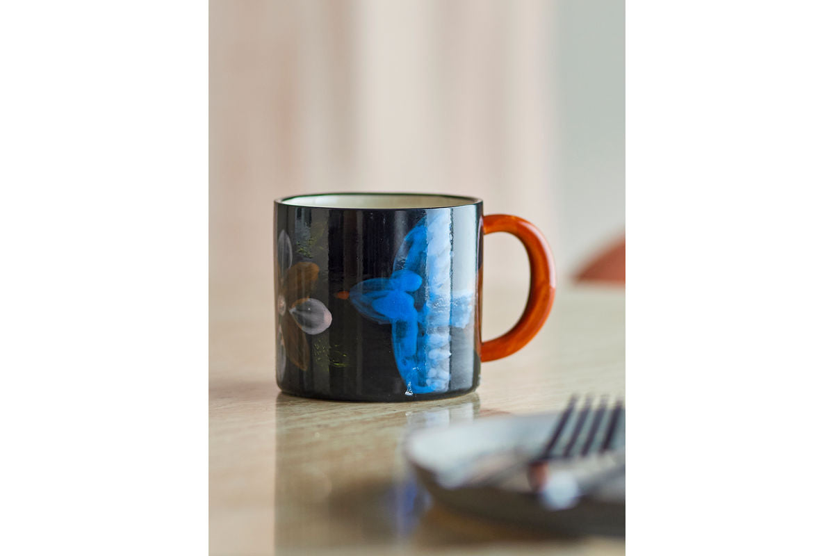 Tassen-sæt Alina – Håndmalede motiver i levende farver (2-pak)