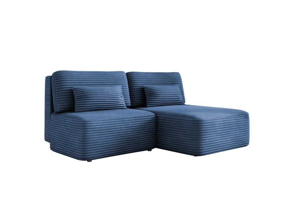 Designer Sofa Tilia Cordfløjl med sovefunktion og opbevaringsplads
