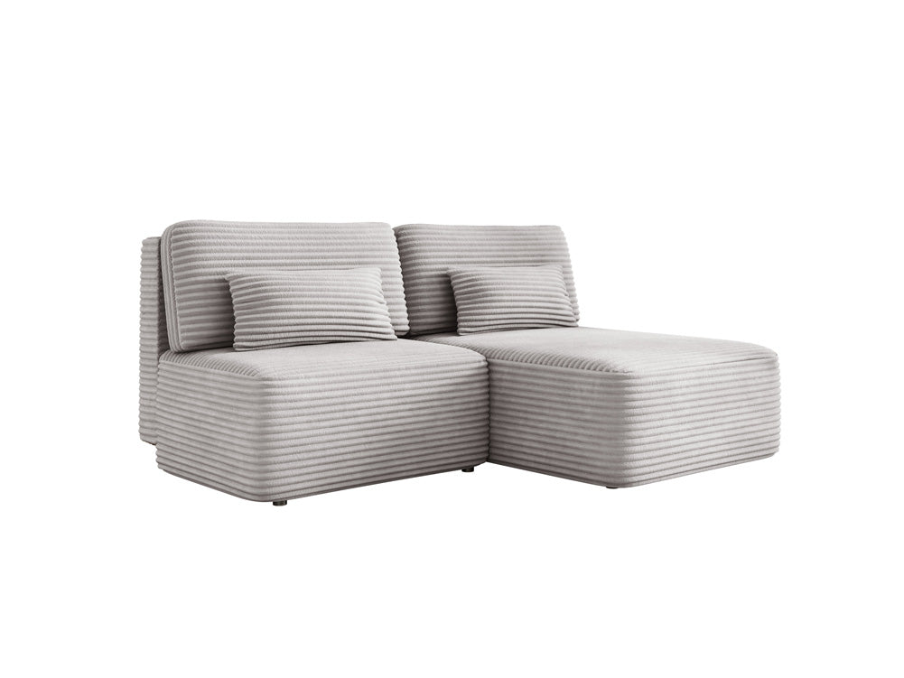 Designer Sofa Tilia Cordfløjl med sovefunktion og opbevaringsplads