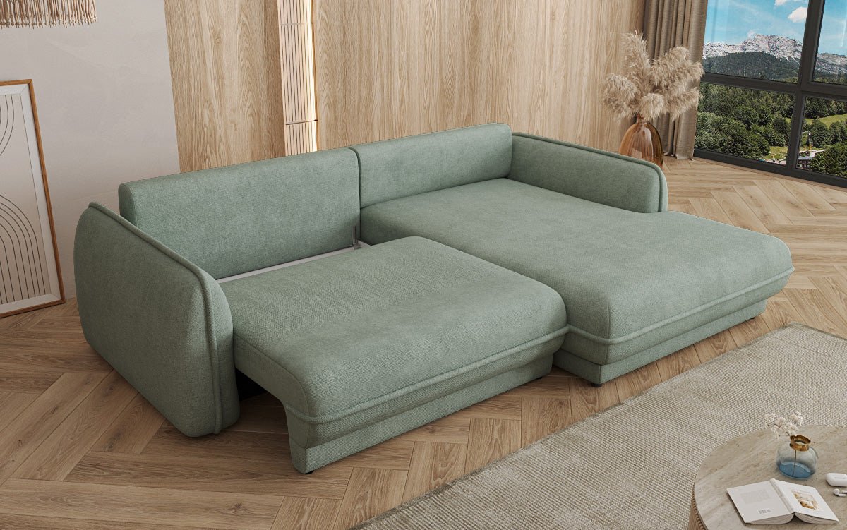 Designer Sofa Mojave II Stof med sovefunktion og opbevaringsplads