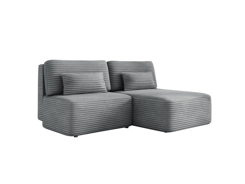 Designer Sofa Tilia Cordfløjl med sovefunktion og opbevaringsplads