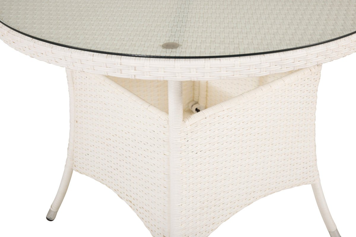 Gartentisch Eluno - det moderne design skaber en hyggelig atmosfære