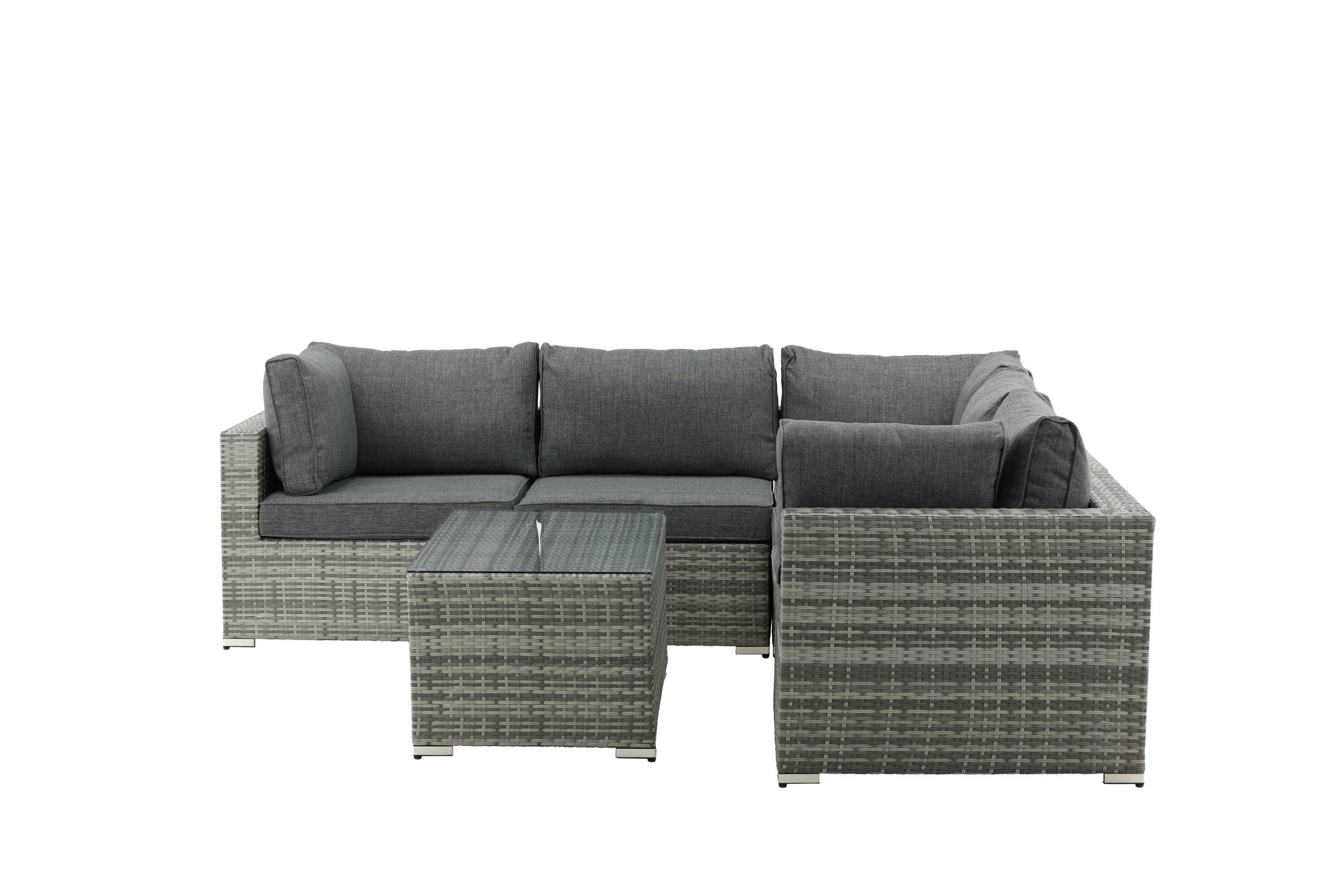 Havemøbelsæt Panther - lavet af kunstflet i 3 farver tilgængelig