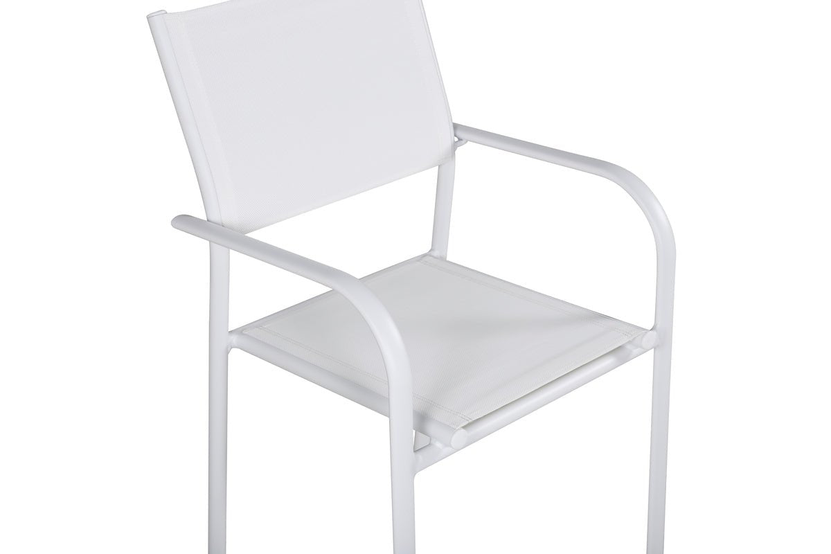 2 stk. sæt - Havestol Marena i Textilene/Aluminium