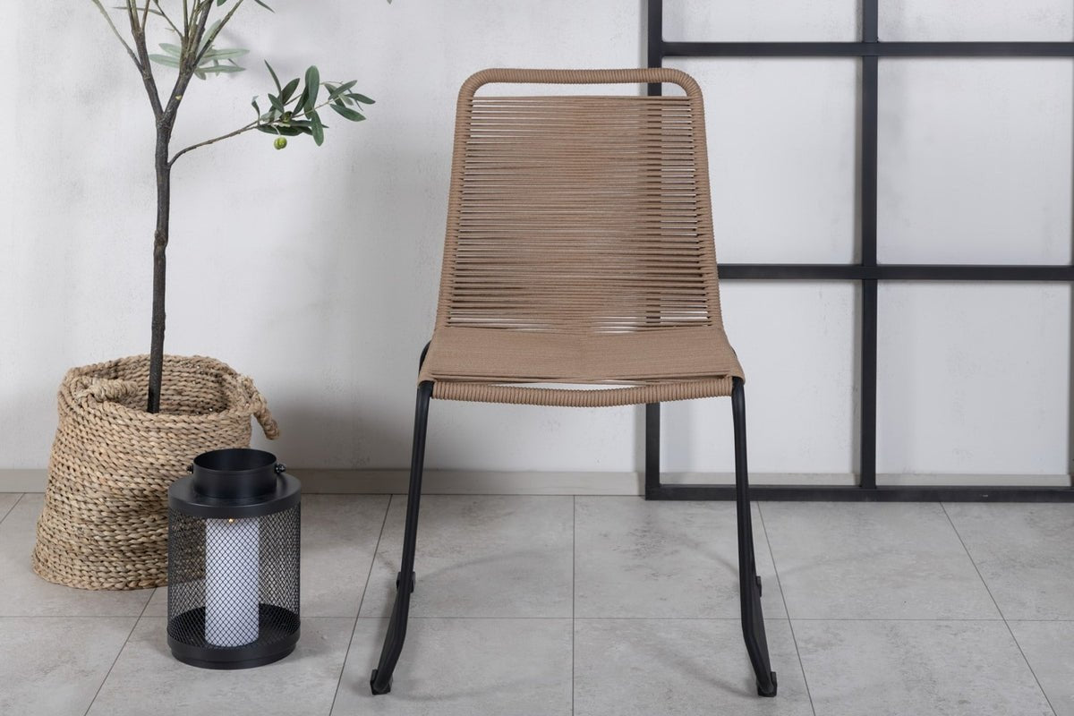 2er Set - Gartenstuhl Lina aus Metall/Polyester