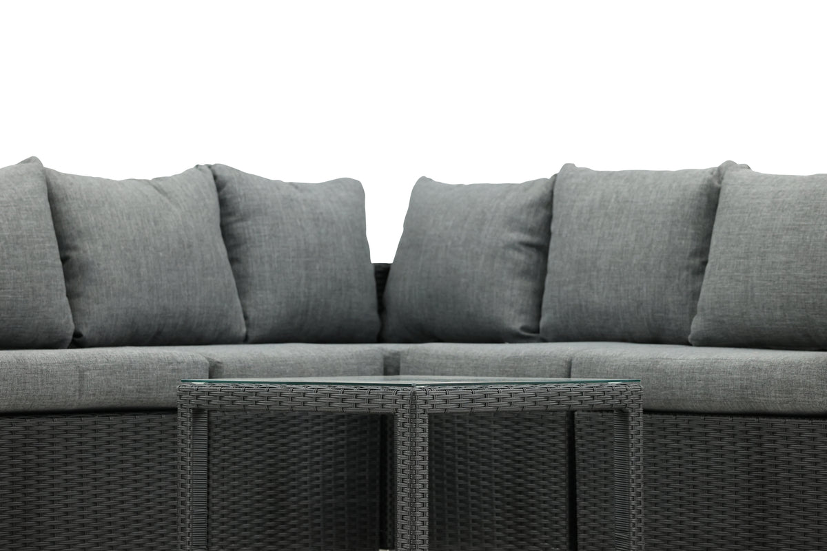 Havemøbelsæt Ludwiga - Valgfrit i Natur eller Sort