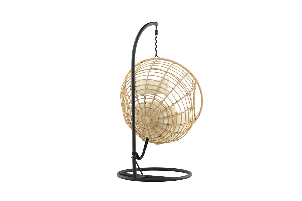 Havesvingstol Mercy - i rattan/metal i natur