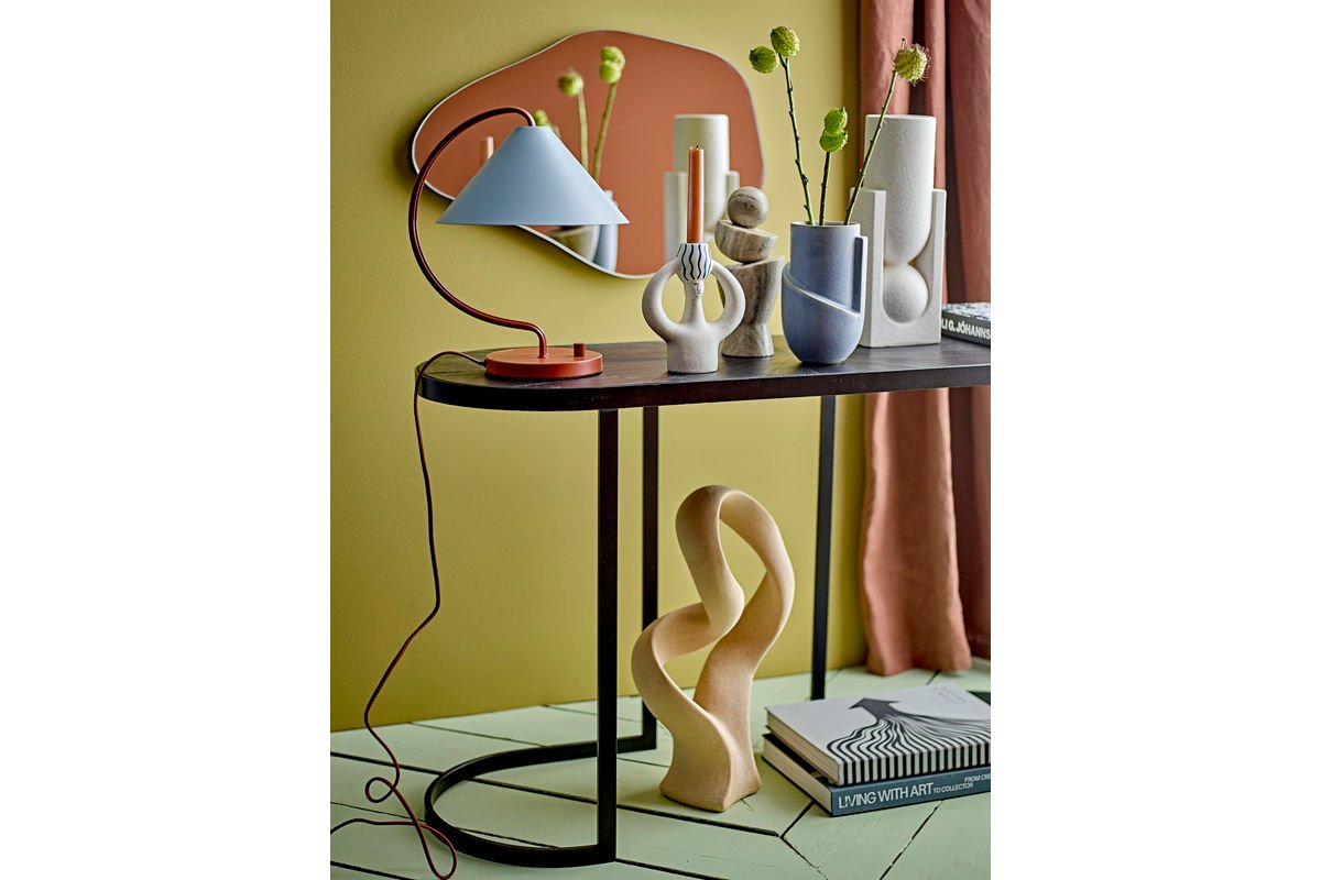 Vase „Timeshell“ – hvid stentøj