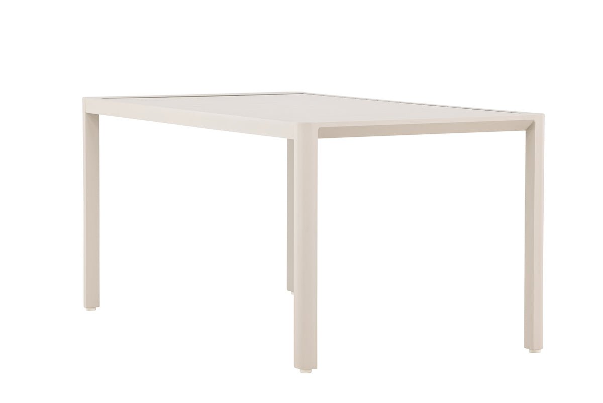 Havemadbord Vista - 150x85 cm i aluminium i Beige eller Sort