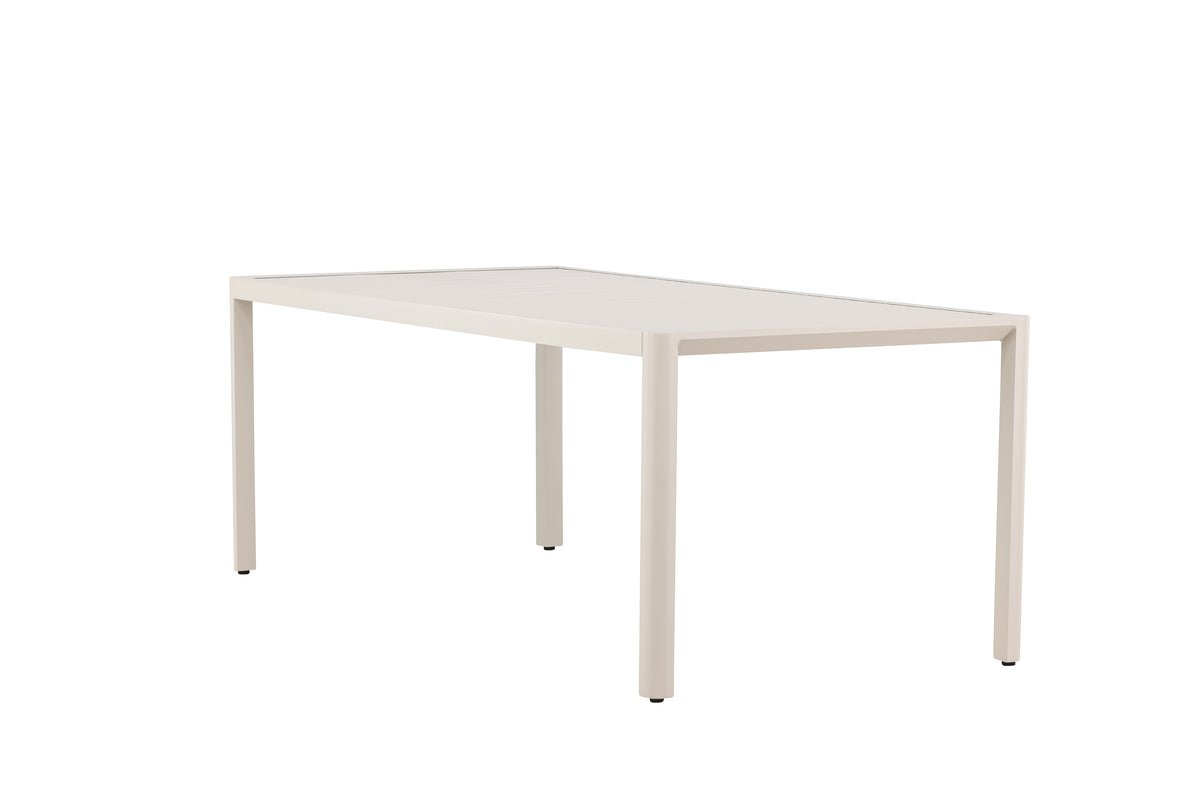 Havemadbord Vento - 200x90 cm i aluminium i Beige eller Sort