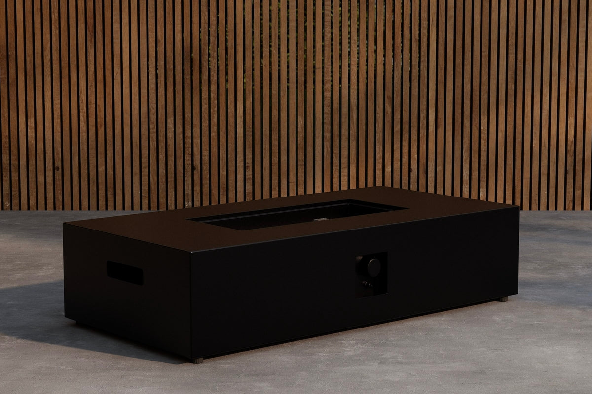 Ildsted Ignis - rektangulær, slank form i fiberbeton