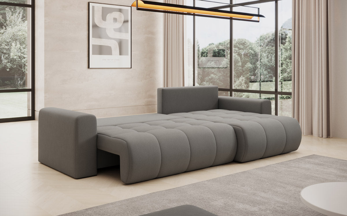 Designer Sofa Venezia mit Schlaffunktion und Stauraum