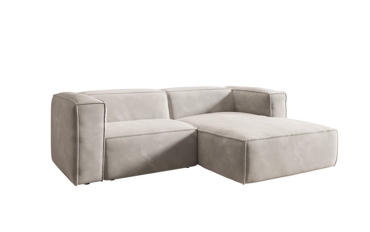 Designer Sofa Comfy L Mini i Samt