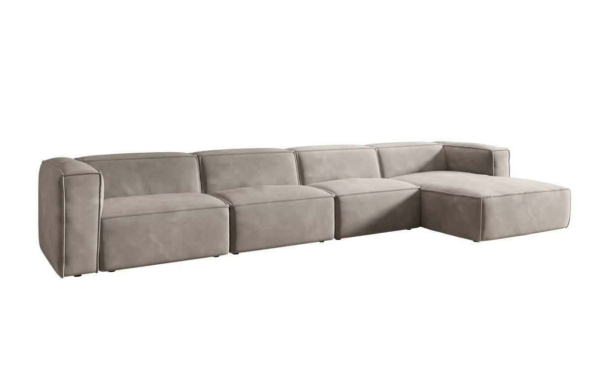 Designer Sofa Comfy L Maxi i Samt
